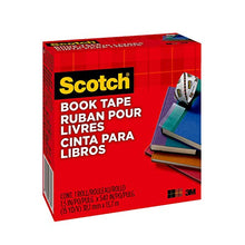Load image into Gallery viewer, 3M Scotch(R) Book Tape 845, 1-1/2 Inches x 15 Yards (7382)