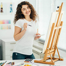 Load image into Gallery viewer, Water Brush Pens by DUGATO, Set of 6 Aqua Pen Painting Brushes with Broad & Detailed Tiny Tip Nylon, Refillable Water Brush Pens for Coloring, Art, Painting, Lettering