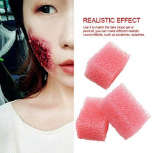 Load image into Gallery viewer, Meicoly Stipple Sponge Halloween Makeup Xmas Blood Scar Stubble Wound Cosplay Art Shaping Special Effects, 3pcs,Pink