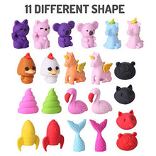 Load image into Gallery viewer, Mr. Pen- Animal Topper Erasers, 22 Pack, 8 Pack Take Apart Animal Erasers, Pencil Toppers, Pencil Erasers Toppers for Kids, Eraser Tops, Cap Erasers for Pencils, Fun Erasers Kids, Pencil Top Erasers