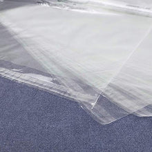 Load image into Gallery viewer, Becko Self Seal Clear Flat Poly Bags with Suffocation Warning for Storing Clothing/Towel/Blanket/Doll (18”x24”) - 100pcs