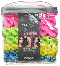 Load image into Gallery viewer, Conair Soft, Bouncy Curls Foam Rollers, 48 Pack