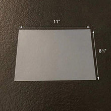 Load image into Gallery viewer, 8.5" x11" Waterproof Inkjet Transparent Film 100 Sheets Screen Printing Film (Shipping from SF.CA US)