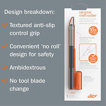 Load image into Gallery viewer, Slice Weighted Craft Utility Knife, 1, Removable Safety Cap