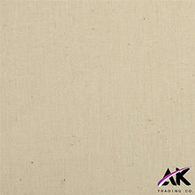 Load image into Gallery viewer, AK TRADING CO. 60" Wide Natural Muslin, 100% Cotton Fabric, Unbleached 10 Yards