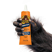Load image into Gallery viewer, Gorilla Waterproof Fabric Glue 2.5 Ounce, 1-Pack, Clear