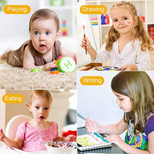 Load image into Gallery viewer, Bassion Pack of 2 Kids Art Smocks, Children Waterproof Artist Painting Aprons Long Sleeve with 3 Pockets for Age 2-6 Years Gifts