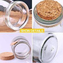 Load image into Gallery viewer, Brajttt 30Pcs Glass Favor Jar With Cork Lids,Multifunctional,Great Decoration(100 ML,3.4OZ)