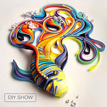 Load image into Gallery viewer, Paper Quilling Kits - Quilling Tools and Supplies,Paper Strips (Green Storage Toolbox)
