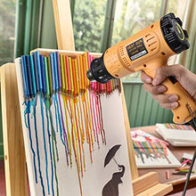 Load image into Gallery viewer, SEEKONE Heat Gun 1800W Heavy Duty Hot Air Gun Kit Variable Temperature Control with 2-Temp Settings 4 Nozzles 122℉~1202℉(50℃- 650℃)with Overload Protection for Crafts, Shrinking PVC, Stripping Paint