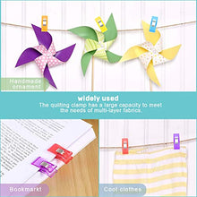 Load image into Gallery viewer, Bestsupplier 100 Pcs Sewing Clips for Quilting Crafting (Assorted Color)