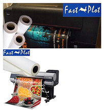Load image into Gallery viewer, FastPlot Polypropylene Banner 8 mil Waterproof - 24inch x 100ft Roll - 2inch core