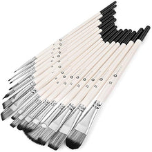 Load image into Gallery viewer, Artist Paint Brushes for Acrylic Painting, Watercolor and Gouache – Painting Brush Set – Acrylic and Watercolor Brushes