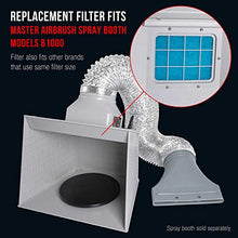 Load image into Gallery viewer, Master Airbrush Hobby Airbrush Spray Booth Filter Set, Fits Master B100