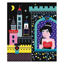 Load image into Gallery viewer, Janod Crafts – No Glue No Mess Scratch Art Princesses – Creative, Imaginative, Inventive, and Developmental Play -- STEAM Approach to Learning – Ages 5-8+, Model Number: J07893