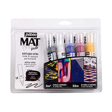 Load image into Gallery viewer, Pebeo Mat Pub Paint, 5X30ML, Assorted