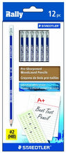 Load image into Gallery viewer, Staedtler Rally Graphite #2 Pencil, 12-Each (9122-2B12)