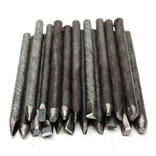 Load image into Gallery viewer, rackerose Practical 20pcs 4mm Steel Punches Flower Punch Stamp Set Jewelry Metal Stamping DIY Tool(Multi-Color,one Size)