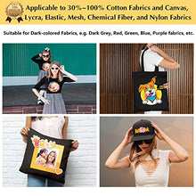 Load image into Gallery viewer, TransOurDream Tru-Iron on Heat Transfer Paper for Dark Fabric (4 Sheets, 8.5x11'') Iron-on Transfers Paper for T Shirts Printable Heat Transfer Vinyl for Inkjet Printer (TOD-7-4)