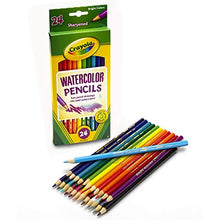 Load image into Gallery viewer, Crayola 24ct Watercolor Colored Pencils