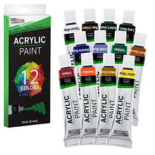 Load image into Gallery viewer, US Art Supply 33 Piece Custom Artist Acrylic Painting Set with Table Easel, Paint, Canvas and Accessories