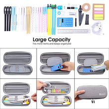 Load image into Gallery viewer, Aiscool Hard Pen Pencil Case Pouch Holder Bag Big Capacity Stationery Box for School Supplies Office Stuff (Gray)