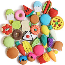 Load image into Gallery viewer, Mr. Pen- Food Erasers, Erasers, 30 Pack, Puzzle Erasers, Take Apart Erasers, Fruit Erasers, Pull Apart Erasers, Erasers for Kids, Fun Erasers, Gifts for Kids, Prizes for Kids Classroom, Pencil Erasers