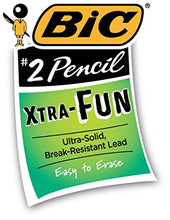 Load image into Gallery viewer, BIC Xtra-Fun Graphite Pencil, 2 HB, 18-Count