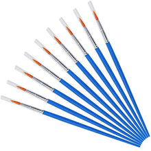 Load image into Gallery viewer, Round Paint Brushes,50 Pcs Art Paintbrushes for Kids/ Artists/Painters/Beginners/Students ,Short Plastic Handle,Nylon Hair Brushes for Acrylic Oil Watercolor Art Painting