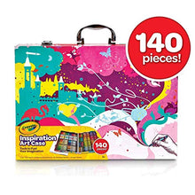 Load image into Gallery viewer, Crayola Inspiration Art Case in Pink, Gifts for Kids Age 5+, 140 Count