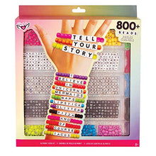 Load image into Gallery viewer, Fashion Angels DIY Tell Your Story Alphabet Bead Case (12355). 800+ Colorful Charms and Beads. Screen-Free Arts and Crafts and Jewelry Making. Great Gift or Reward. Inspiration Guide and Instructions