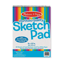 Load image into Gallery viewer, Melissa & Doug Sketch Pad (9 x 12 inches)