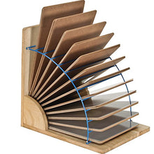 Load image into Gallery viewer, Really Good Stuff, Store More Clipboard Stand, Organizational Tool, Easy Assembly, Sturdy Clipboard Holder