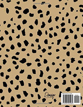 Load image into Gallery viewer, Notebook: Leopard Print Composition Notebook - College Ruled 110 Pages - Large 8.5 x 11