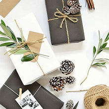 Load image into Gallery viewer, RUSPEPA Black Kraft Paper Roll - 48 inches x 100 feet - Recyclable Paper Perfect for Wrapping, Craft, Packing, Floor Covering, Dunnage, Parcel, Table Runner