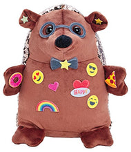 Load image into Gallery viewer, Creativity for Kids Sequin Pets Stuffed Animal - Happy the Hedgehog Plush Toy