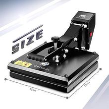Load image into Gallery viewer, CRZDEAL Heat Press Machine -15 x 15 inch Digital Industrial Quality Printing Press/T-Shirt Heat Transfer Sublimation Machine