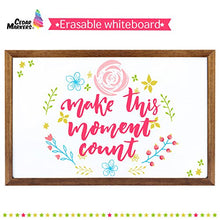 Load image into Gallery viewer, Cedar Markers 36"x24" Big Chalkboard with Wooden Frame. 100% Non-Porous Erasable Blackboard and Whiteboard for Liquid Chalk Markers. Magnet Board Chalk Board Decorative Chalkboard for Parties (36x24)