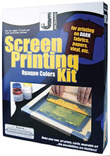 Load image into Gallery viewer, Jacquard Products Opaque Screen Printing Kit, Multicolor