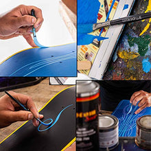 Load image into Gallery viewer, Custom Shop Pinstriping Brush Master Set (Sword #0, 00, 000, Scroll #1 & #2, Long Liner #00) - The Complete Set of Every Brush Style and Size - High Performance Striping Brushes