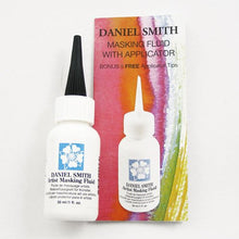 Load image into Gallery viewer, DANIEL SMITH 1oz Bottle with 5 Applicator Tips, Artist Masking Fluid, 284075001 , White