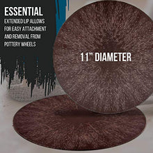 Load image into Gallery viewer, U.S. Art Supply - 11" Round Plastic Pottery Wheel Bats, Set of 2 - Durable, Balanced Bat for Use Spinning Clay & Making Ceramics - Design to Only Fit U.S. Art Supply Pottery Wheel