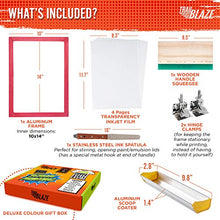 Load image into Gallery viewer, Professional Grade Silk Screen Printing Kit - Perfect for DIY T-Shirt Photo Emulsion Paper Fabric Printing | Screen Print Starter Kit Great Gift for all Levels