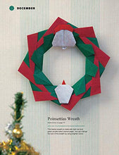 Load image into Gallery viewer, Beautiful Origami Paper Wreaths: Handmade Japanese Decorations for Every Occasion