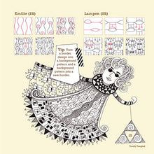 Load image into Gallery viewer, Totally Tangled: Zentangle and Beyond (Design Originals) Art Therapy to Focus Your Mind, Reduce Stress, Relax, and Build Creative Confidence with Over 100 Meditative Tangles, Patterns, and Doodles