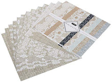 Load image into Gallery viewer, Scrapbook Customs Themed Paper Scrapbook Kit, Burlap & Lace
