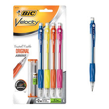 Load image into Gallery viewer, BIC Velocity Original Mechanical Pencil, Medium Point (0.7mm), 4-Count