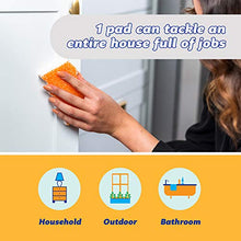 Load image into Gallery viewer, Scrub Daddy - Eraser Daddy 10x with Scrubbing Gems Dual-Sided Scrubber and Eraser, Lasts 10x Longer Than Ordinary Melamine Erasers, Water Activated, Dual Sided, Ergonomic, 2ct (Pack of 2)