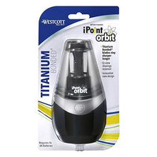 Load image into Gallery viewer, Westcott iPoint Orbit Battery Pencil Sharpener, Black