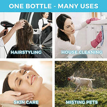 Load image into Gallery viewer, PACK OF 2 Continuous Sprayer Hair Water Ultra Fine Mister Spray Bottle Propellant Free for Hairstyling, Cleaning, Gardening, Misting & Skin Care BPA Free (CLEAR) 10oz / 300ml By alpree